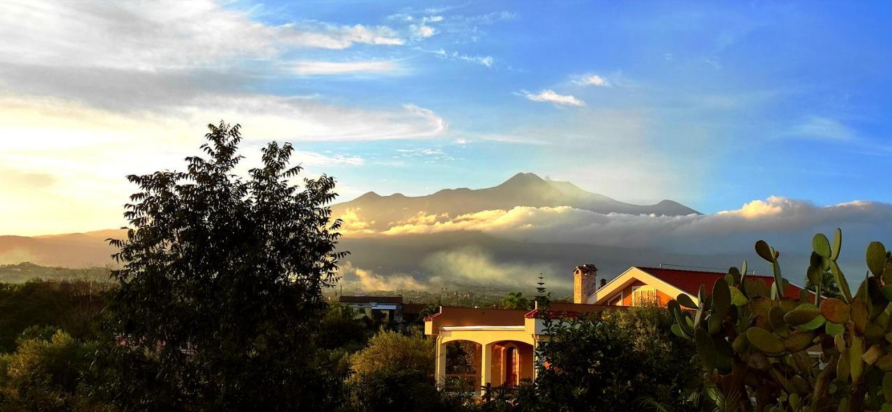 アチレアーレ Casa Del Sole Con Vista Sull'Etna A 200 Mt Dal Mareヴィラ エクステリア 写真