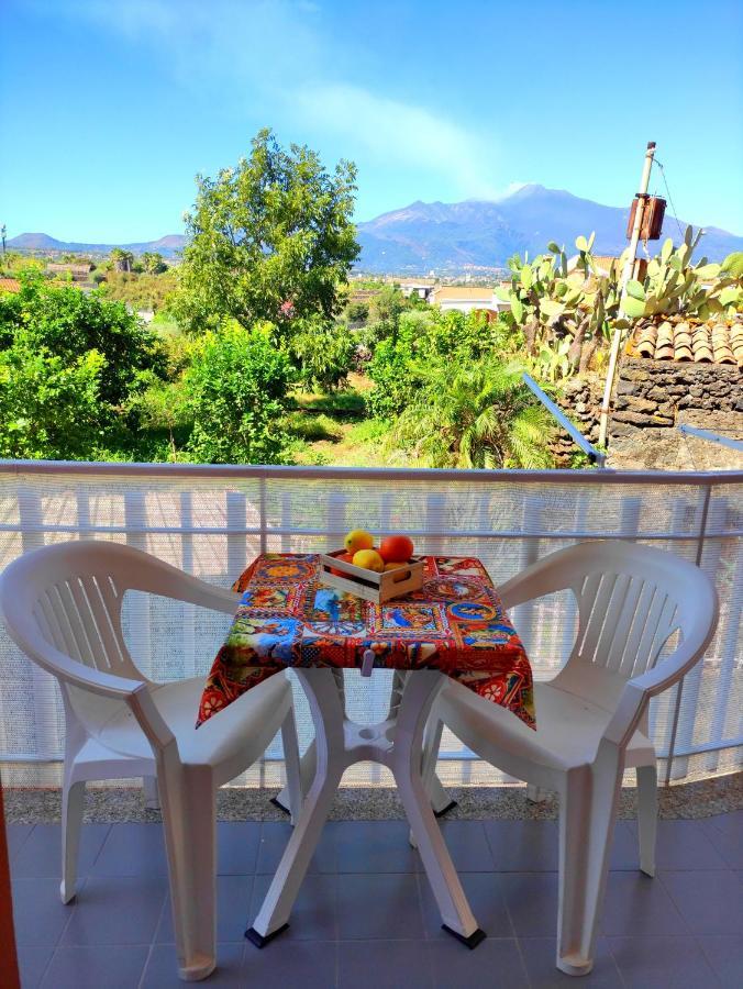 アチレアーレ Casa Del Sole Con Vista Sull'Etna A 200 Mt Dal Mareヴィラ エクステリア 写真